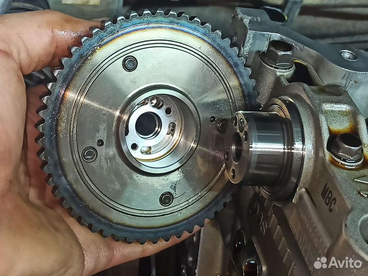 Замена цепей грм Kia Hyundai