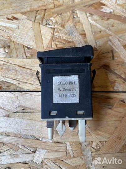 Кнопка передних противотуманных фар Audi 80