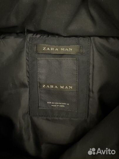 Куртка мужская зимняя Zara Испания размер S