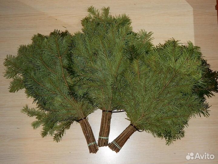 Еловые веникидля бани и сауны