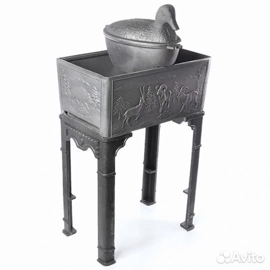 Чугунный мангал 