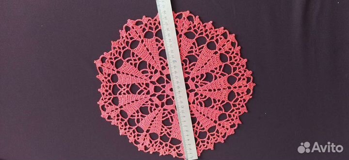 Вязанные салфетки