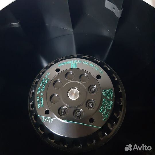 Канальный вентилятор 315