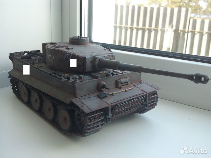 Модель танка Т6 Tiger масштаб 1-35