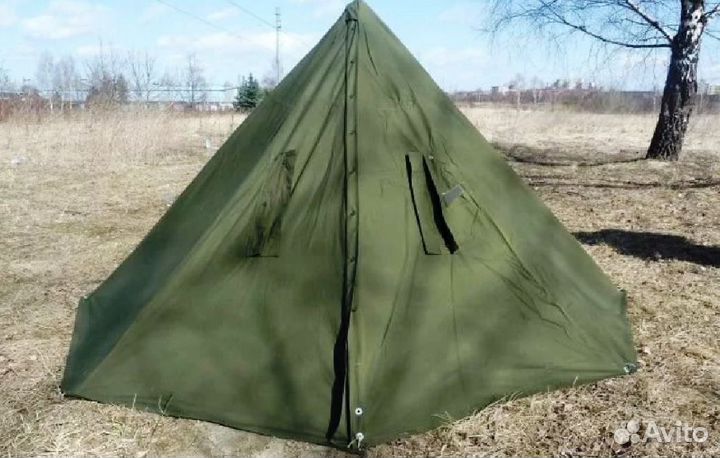 Плащ палатка советская