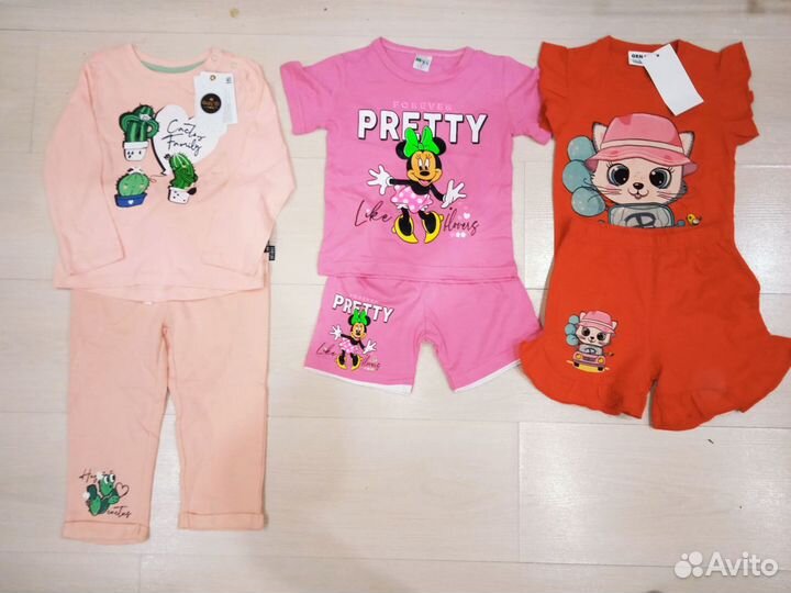 Одежда на девочку 92 вещи для девочки 92 новые