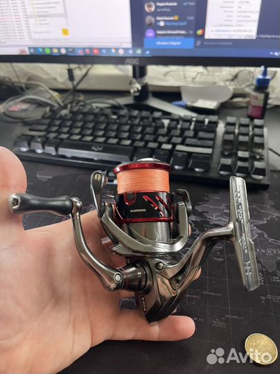 Катушка shimano stradic ci4+ 2500
