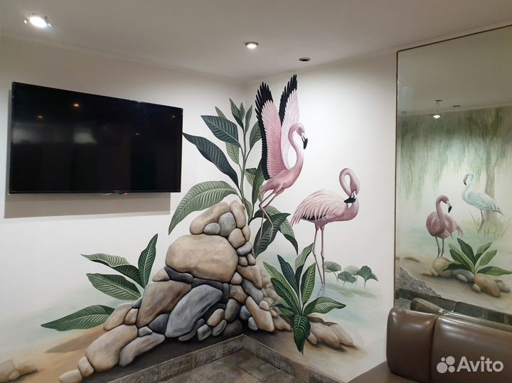 Роспись стен и картин