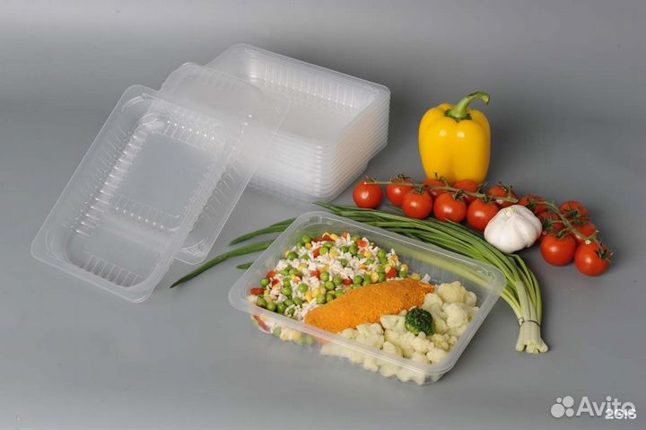 Контейнер 750 мл прозрачный