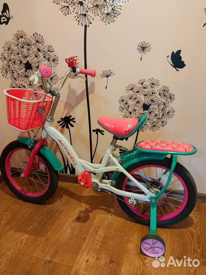 Велосипед детский диаметр колёс 16