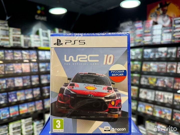 Игры для PS5: WRC 10 FIA World Rally Championship
