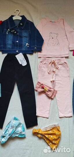Вещи пакетом на девочку 92