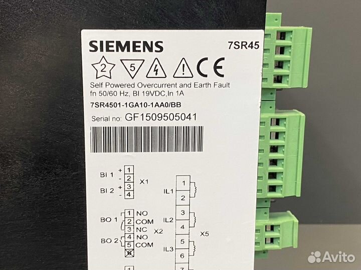 Siemens 7SR4501-1GA10-1AA0 новый, 1 шт