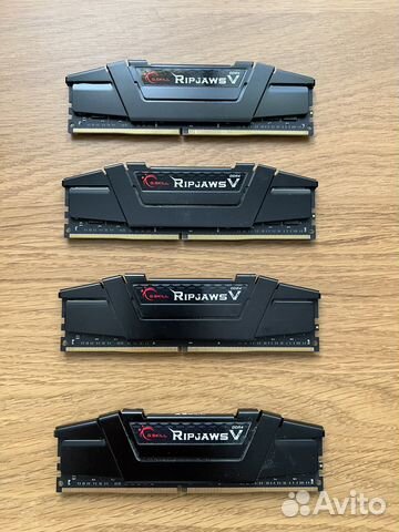 Оперативная память G.Skill ripjaws V, F4-3200C14D купить в Москве ...