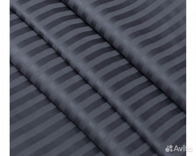 0821Ткань Страйп сатин 223 см