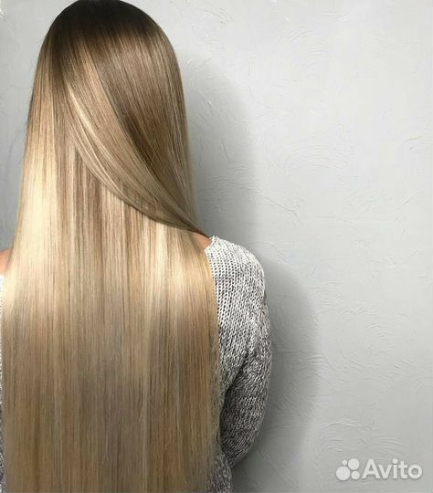 Кератиновое выпрямление