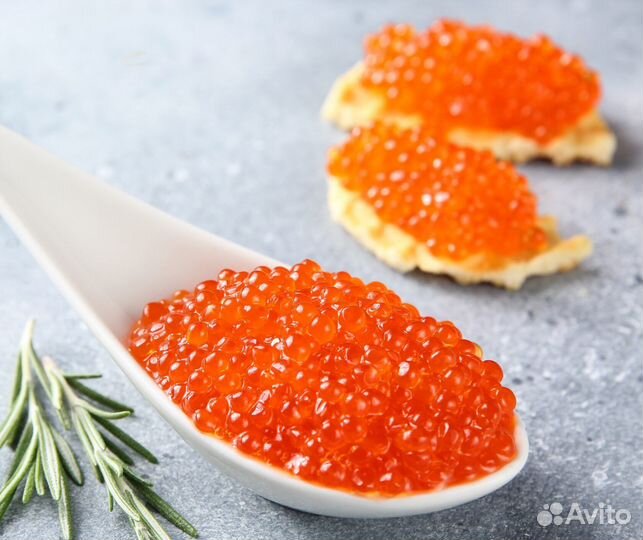 Красная икра форели свежая