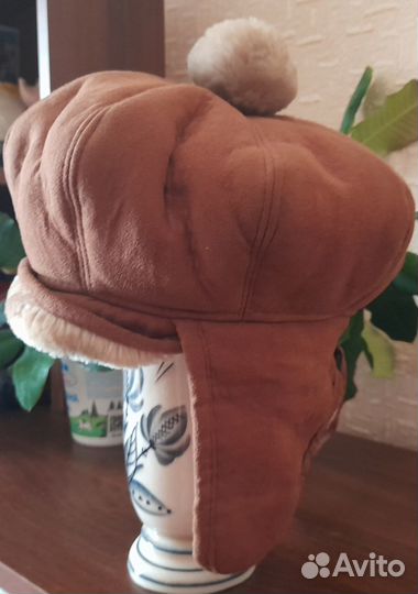 Шапка ушанка женская