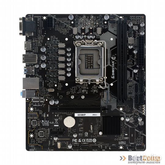 Материнская плата biostar H610MHP