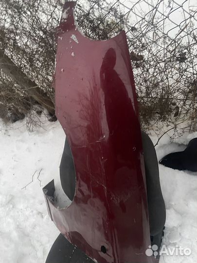 Крылья передние на шевроле ланос