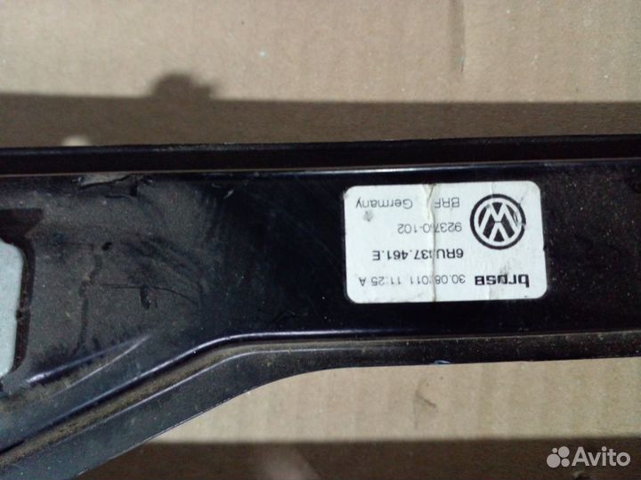 Стеклоподъемник передний левый Volkswagen Polo 5