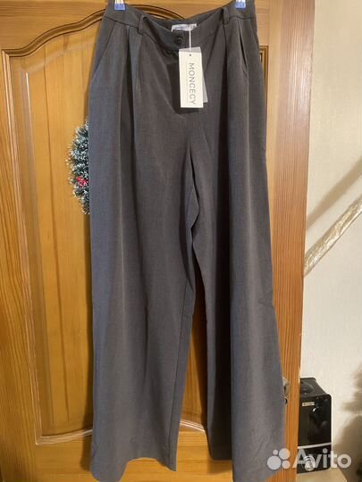 Брюки палаццо женские 46