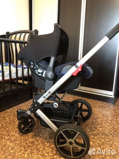 Коляска Hartan VIP и автолюлька Maxi Cosi