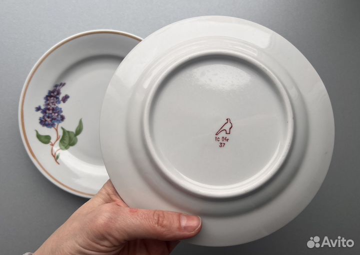 Посуда Керамика Фарфор Советский Винтаж