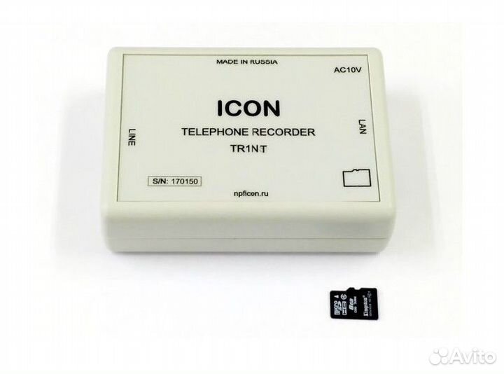 Адаптер записи с телефонной линии icon TR1NT