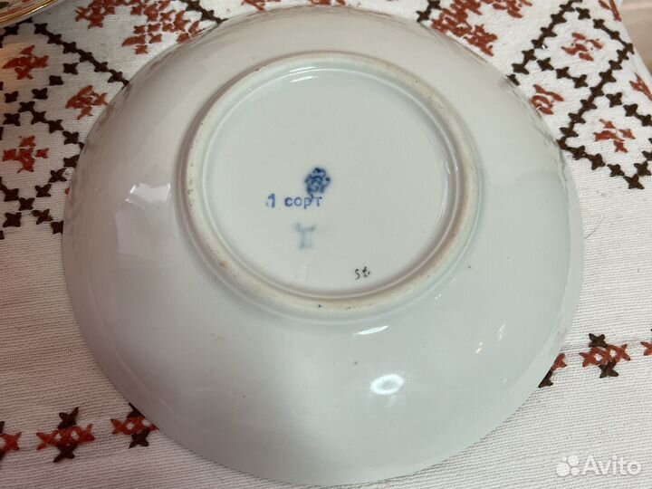 Чашка с блюдцем лфз