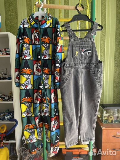 Комбинезон джинсовый