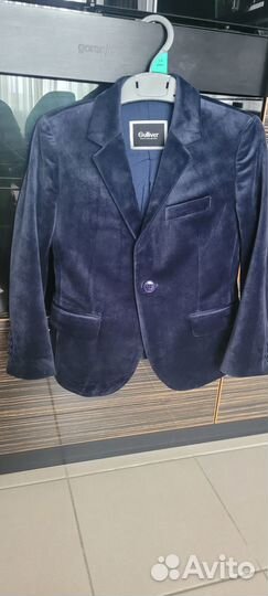 Пиджак бархатный Gulliver116