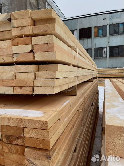 Брус обрезной 150х150х6000мм 1 сорт ГОСТ