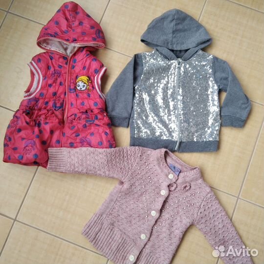 Вещи пакетом на девочку (с 2 лет)