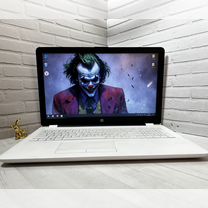 Стильный ноутбук HP 500gb/Белый/Гарантия