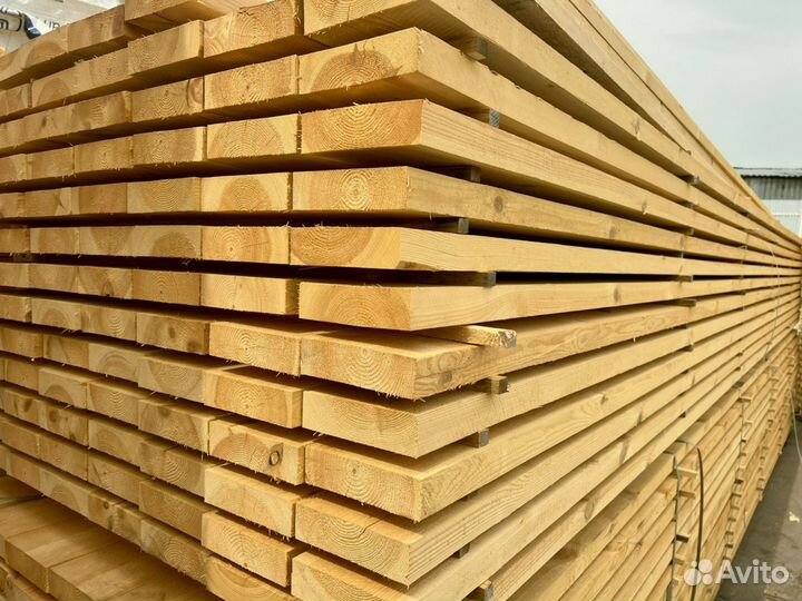 Доска обрезная 50х150х6000мм