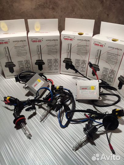Комплект ксенона H1 H3 H7 H11 HB3 HB4 Sho-me