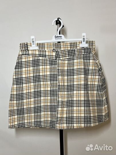 Мини-юбка в клетку monki