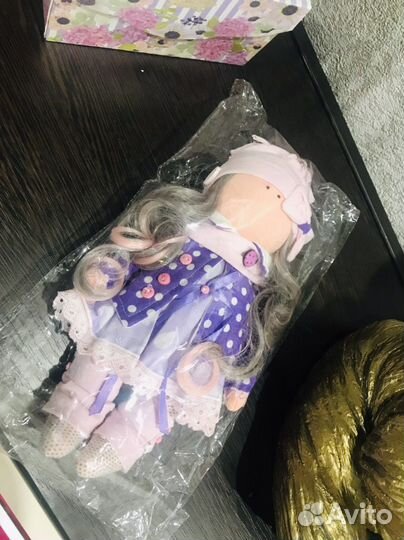 Кукла ручной работы с одеждой новая