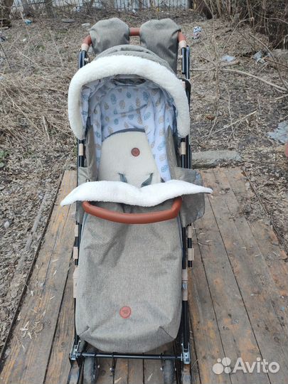 Санки коляска ника 7 8