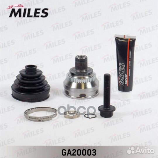 Шрус audi 100 1.8-2.4D 82-90 нар.(ABS) ga20003