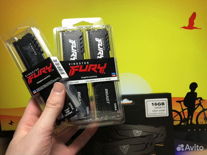 Оперативная память ddr4 8GB. 16GB. 32GB. RAM.озу