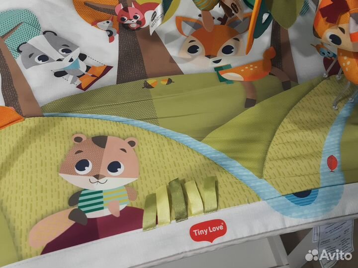 Развивающий коврик tiny love музыкальный