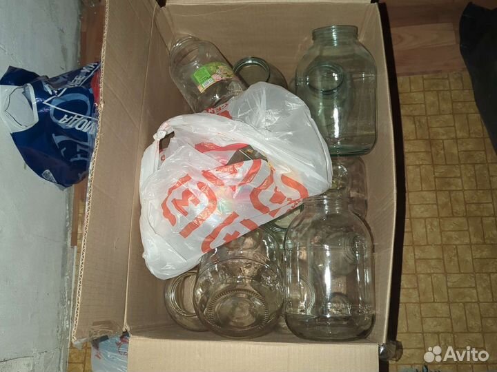 Банки стеклянные