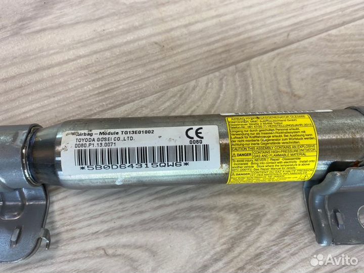 Аирбаг боковой левый Mitsubishi Pajero 4 2008 2009