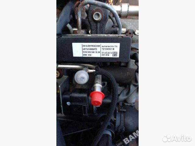 BJK Двигатель к Volkswagen Crafter, 2010 г. 2.5 л