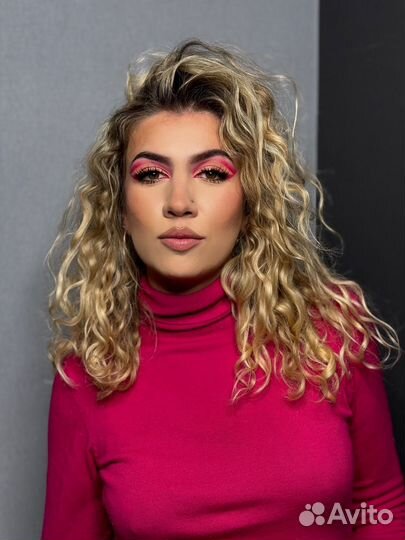 Профессиональный макияж + прическа/локоны, косы