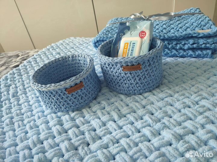 Пледы, корзинки, Органайзеры, сумка-зефирка