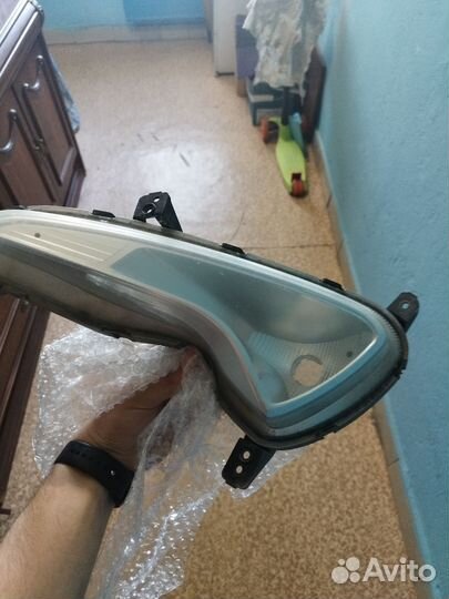 Туманки на hyundai solaris 1