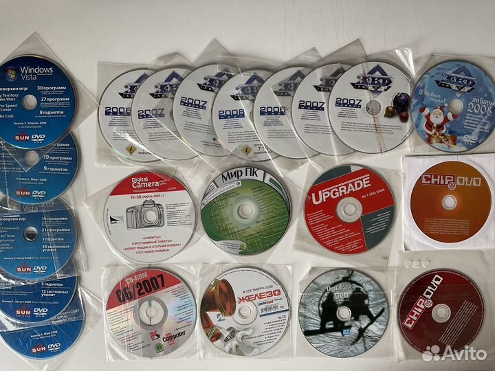 Коллекция дисков ixbt, chip, computer bild, Железо